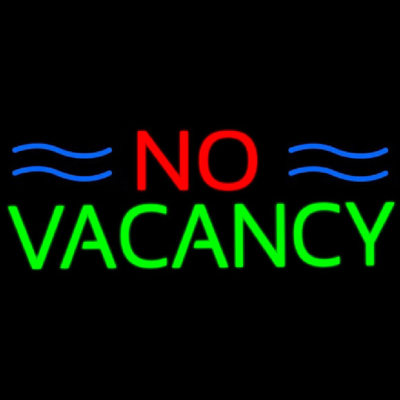 No Vacancy Neonkyltti