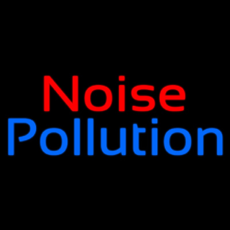 Noise Pollution Neonkyltti