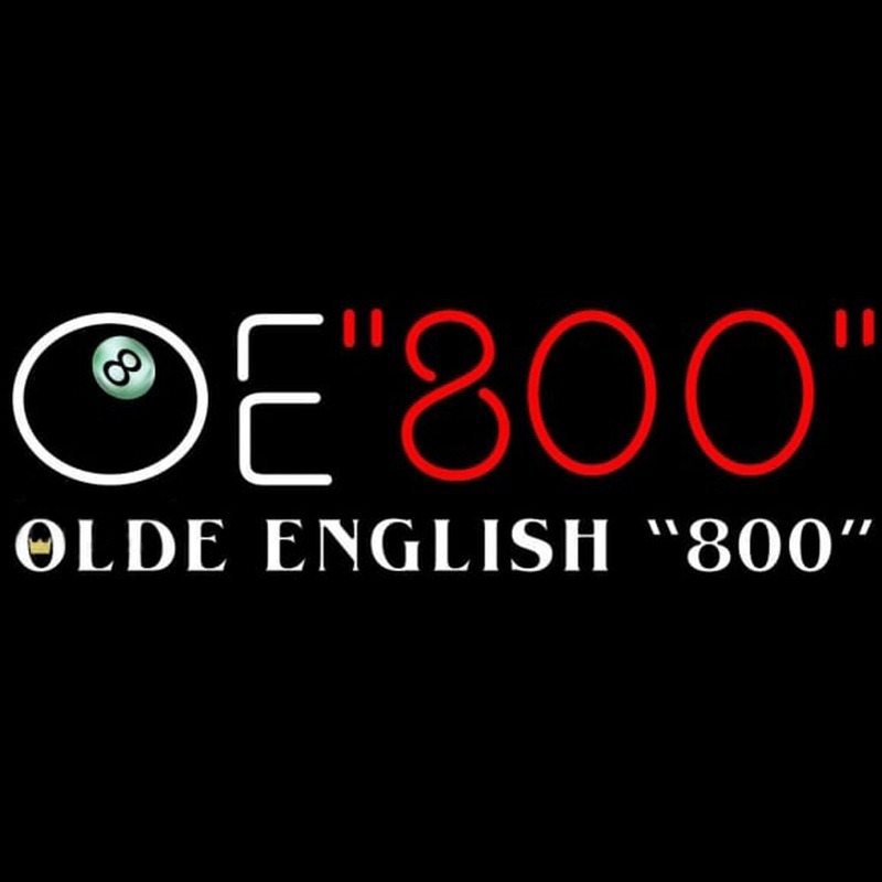 Olde English 800 8-Ball Neonkyltti
