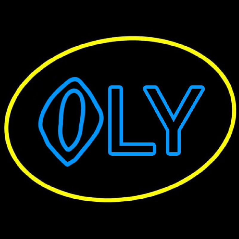 Oly Logo Neonkyltti