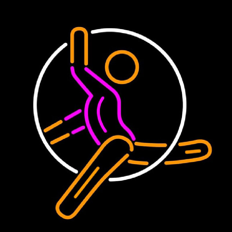 Olympic Sports Artistic Gymnastics Neonkyltti