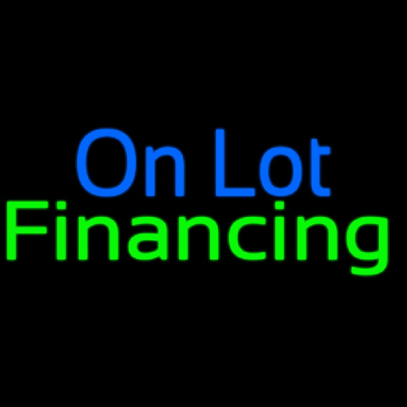 On Lot Financing Neonkyltti