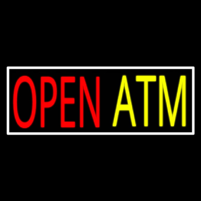 Open Atm 1 Neonkyltti