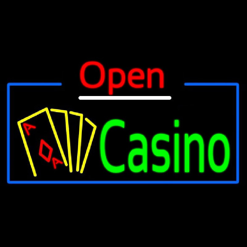 Open Casino With Cards Neonkyltti
