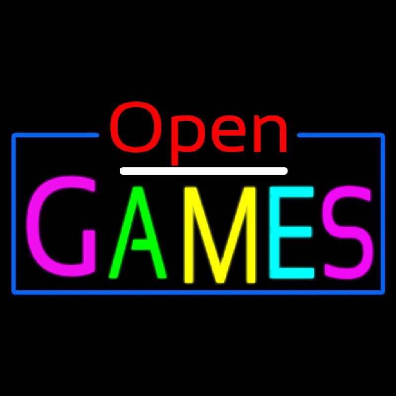 Open Games Neonkyltti