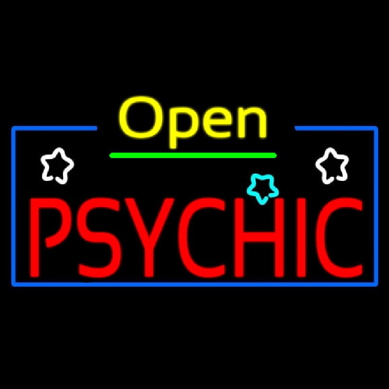 Open Psychic Neonkyltti