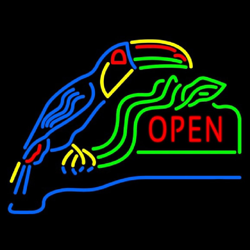 Open With Parrot Neonkyltti