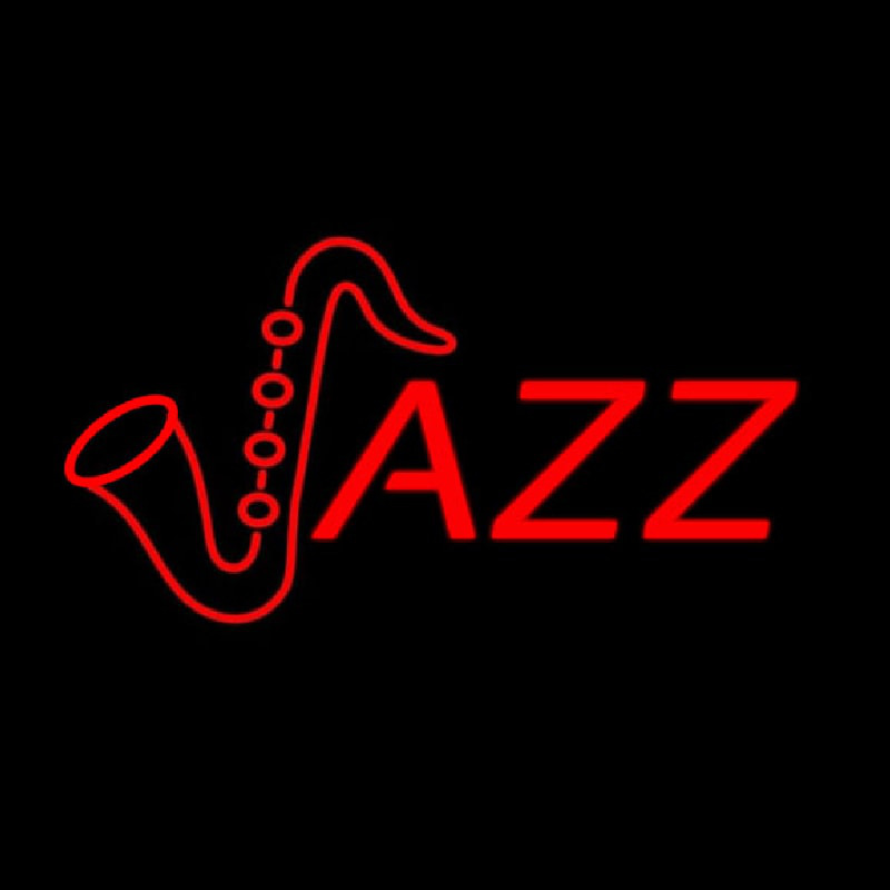 Orange Jazz Logo Neonkyltti