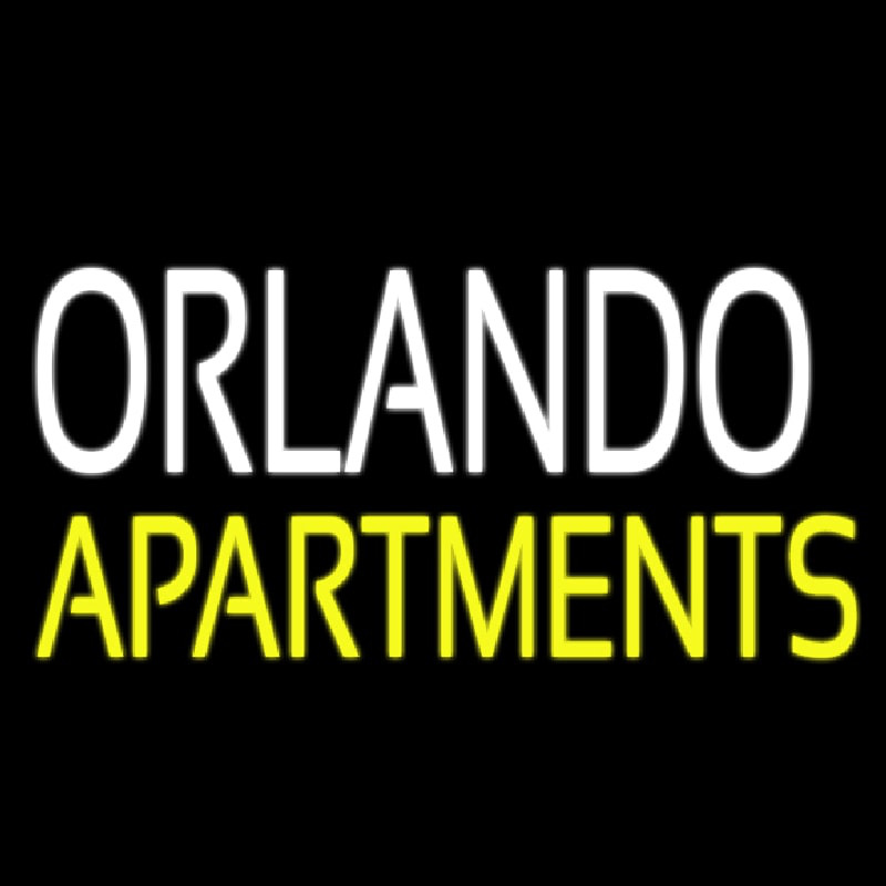 Orlando Apartments Neonkyltti