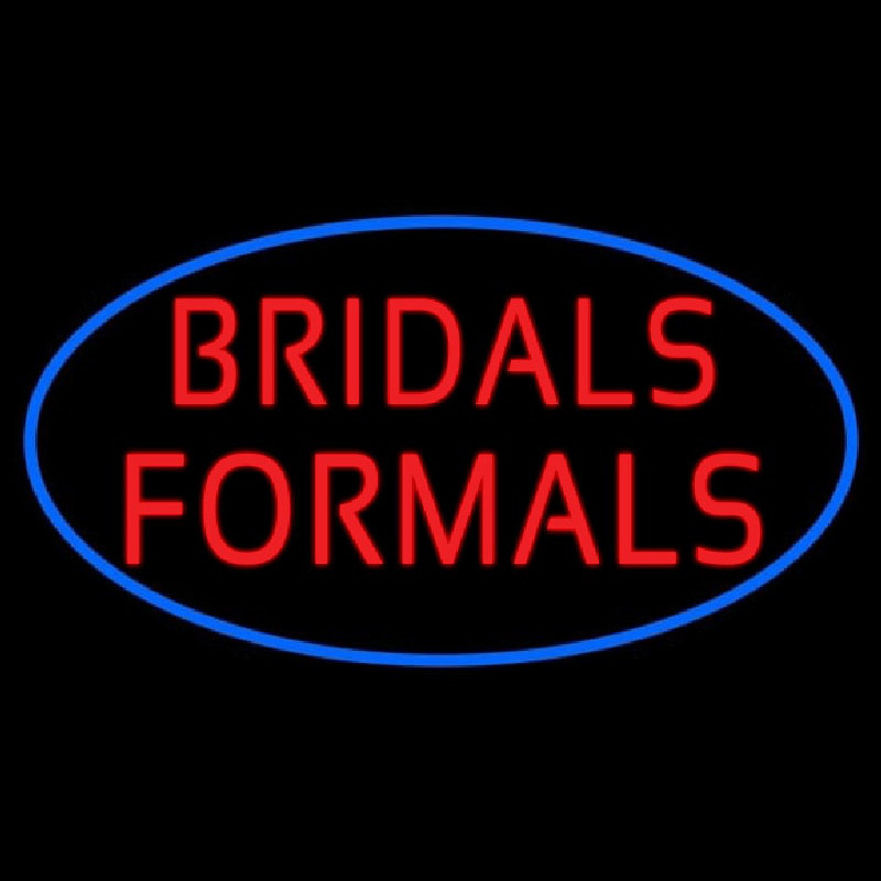 Oval Bridals Formals Neonkyltti