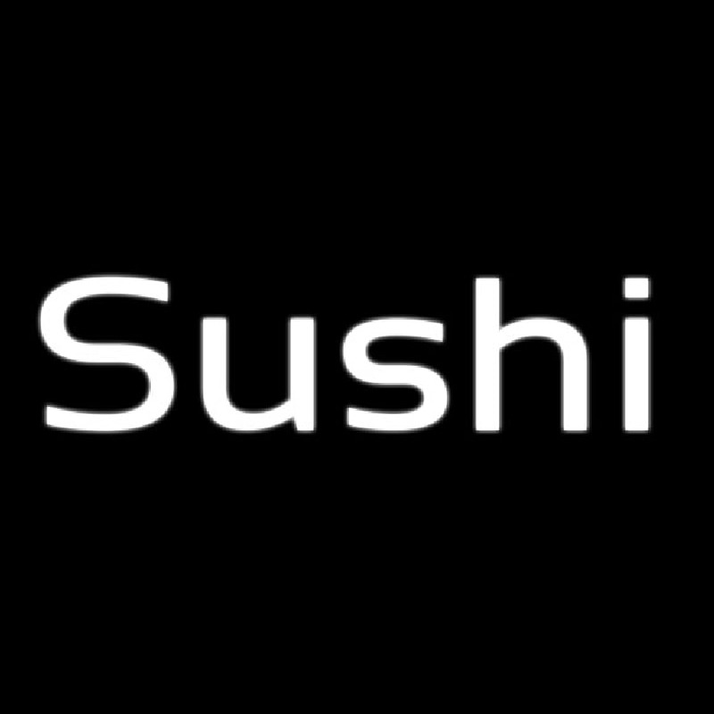 Oval Sushi Neonkyltti