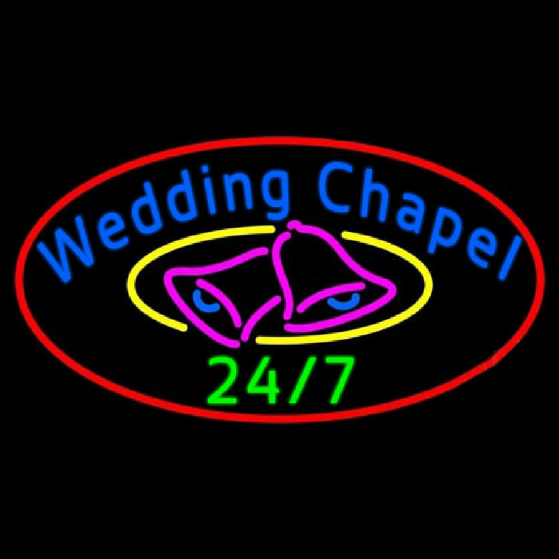 Oval Wedding Chapel With Bell Neonkyltti