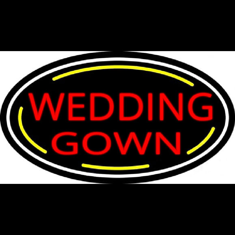 Oval Wedding Gown Neonkyltti
