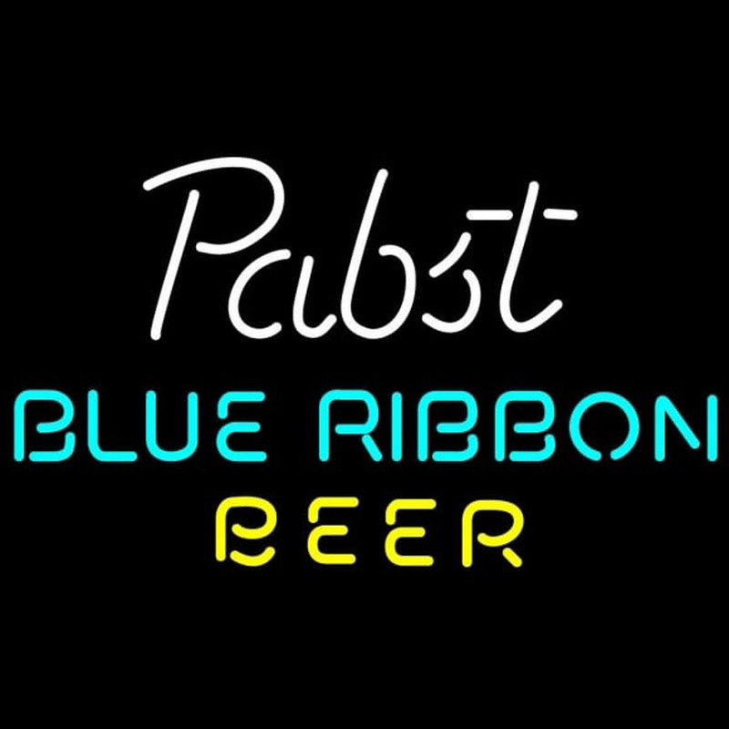 Pabst Blue- Ribbon Beer Te t Beer Sign Neonkyltti