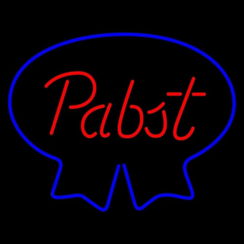 Pabst Blue Ribbon Beer Sign Neonkyltti