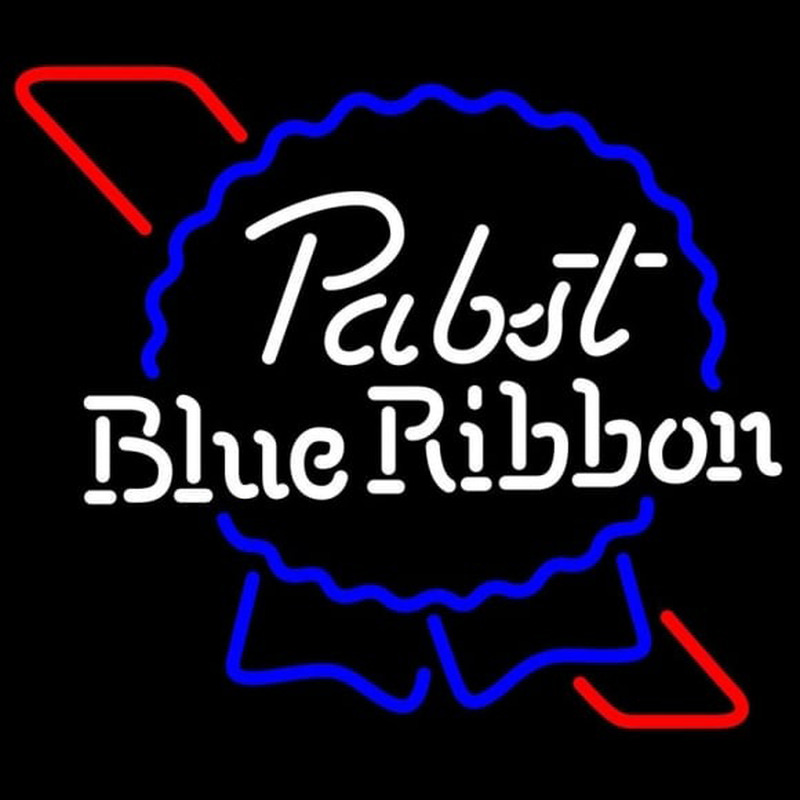 Pabst Blue Ribbon Blackbo  Beer Sign Neonkyltti