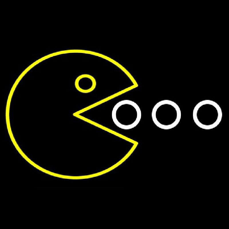 Pac Man Neonkyltti