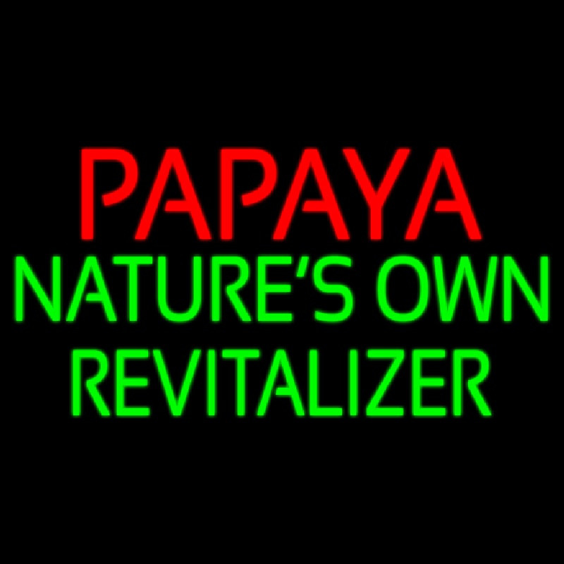 Papaya Natures Own Revitalize Neonkyltti