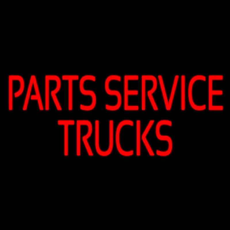 Parts Service Trucks Neonkyltti
