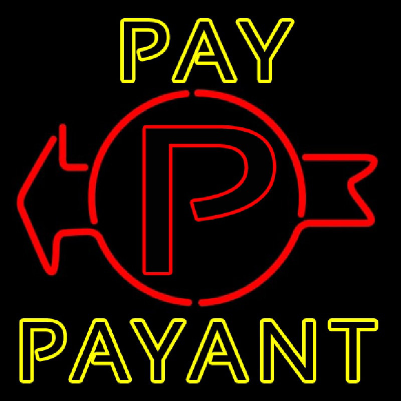 Pay Payant Neonkyltti