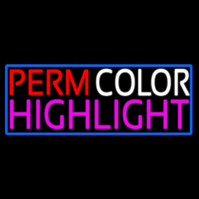 Perm Color Highlight Neonkyltti