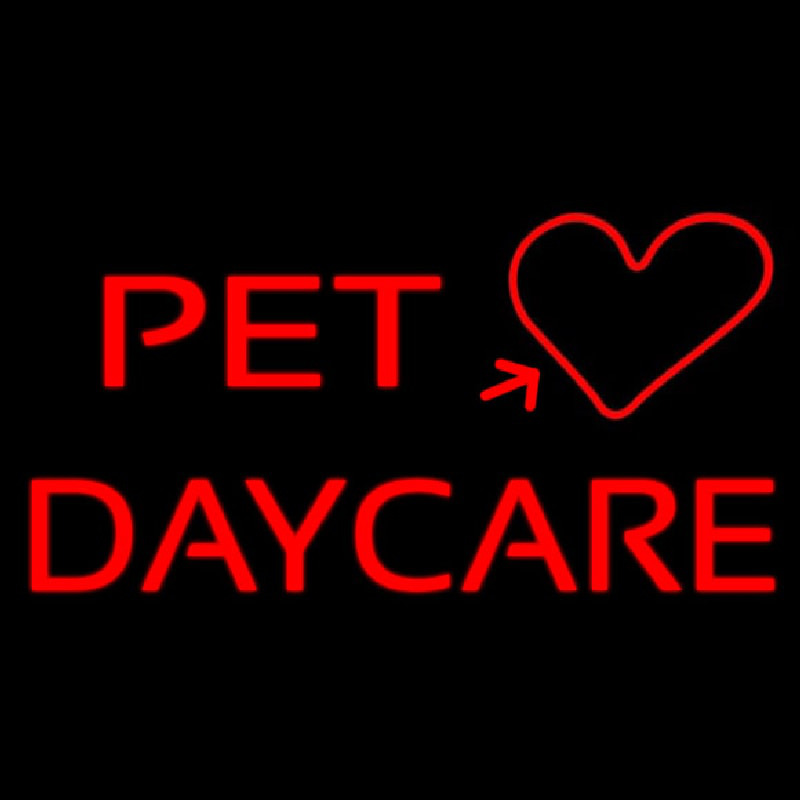 Pet Daycare Neonkyltti