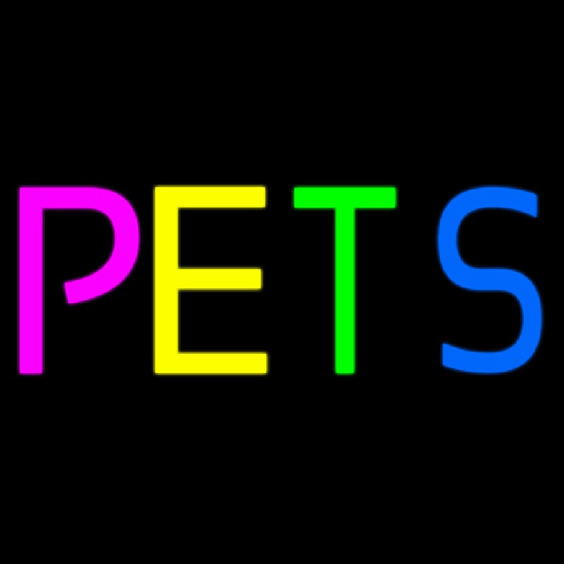 Pets Multicolored Neonkyltti