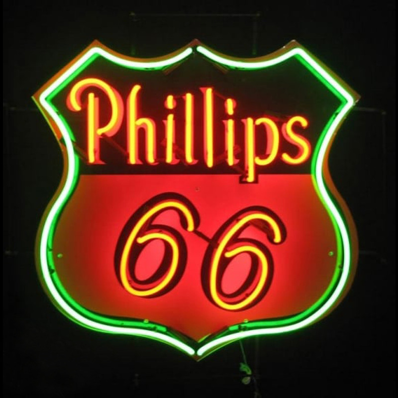 Phillips 66 Gasoline Neonkyltti
