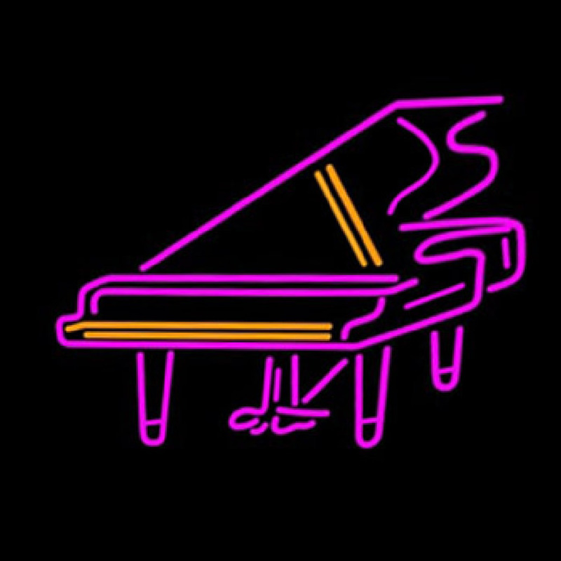 Piano Logo Neonkyltti
