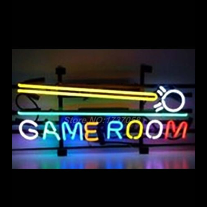 Pinball Gameroom Neonkyltti
