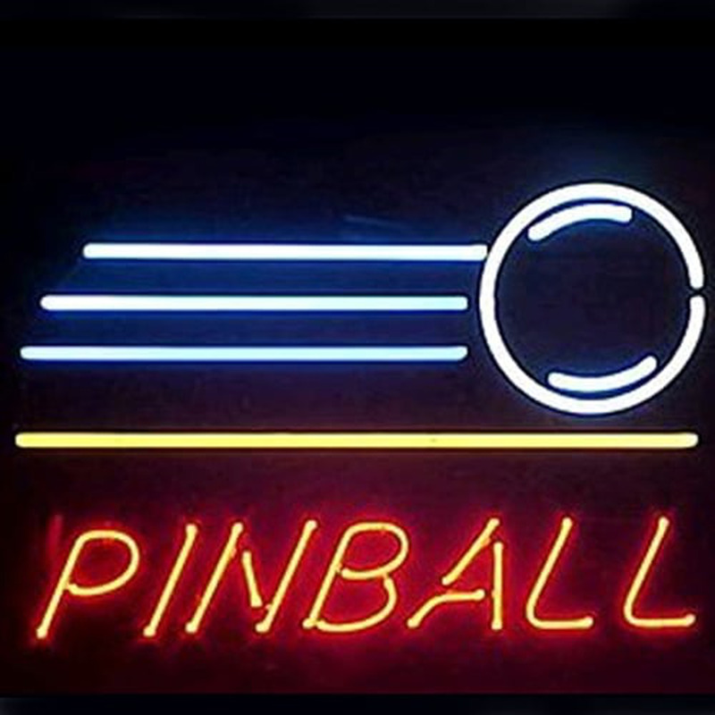 Pinball Kauppa Avoinna Neonkyltti