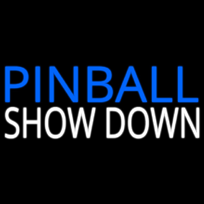 Pinball Showdown 1 Neonkyltti