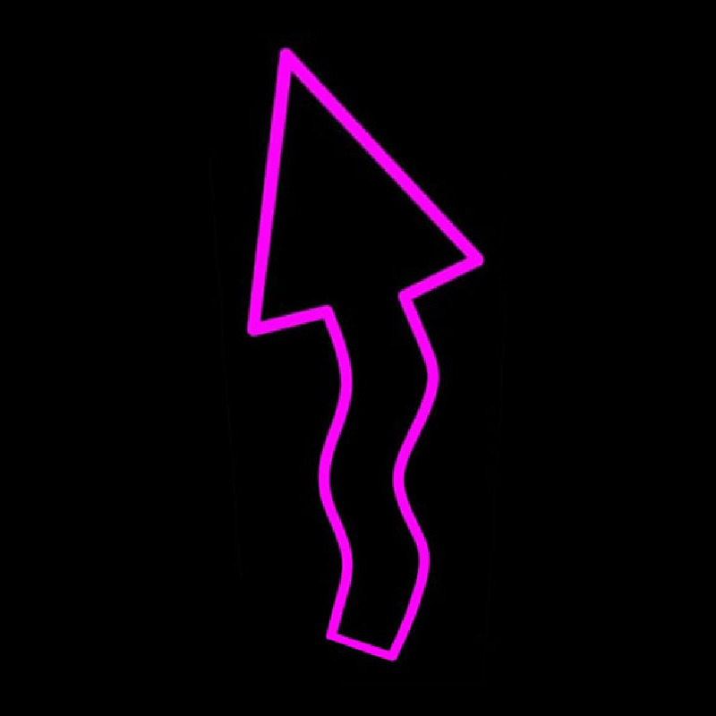 Pink Arrow Neonkyltti