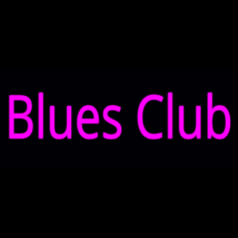 Pink Blues Club Neonkyltti