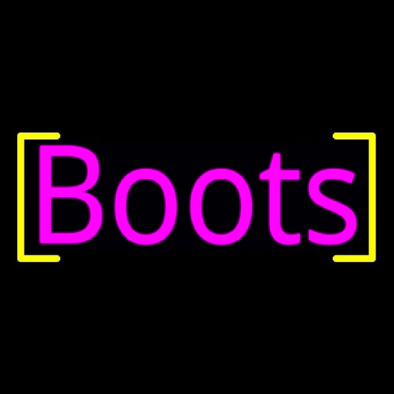 Pink Boots Neonkyltti