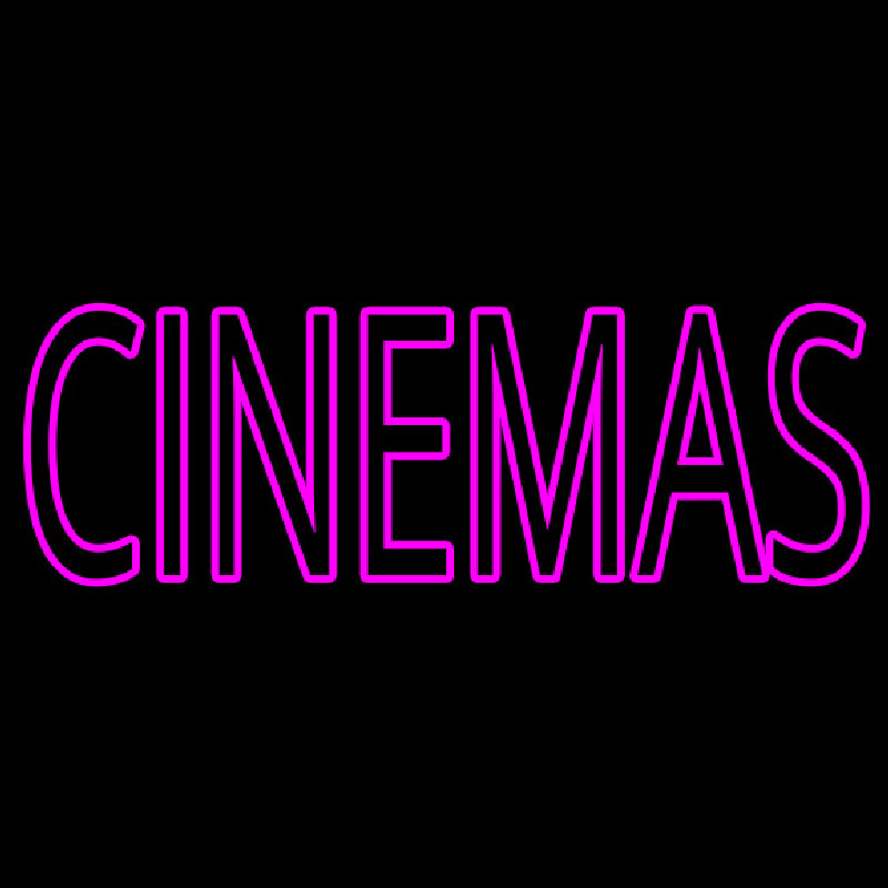 Pink Cinemas Block Neonkyltti