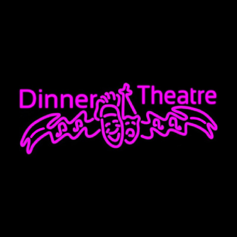 Pink Dinner Theatre Neonkyltti