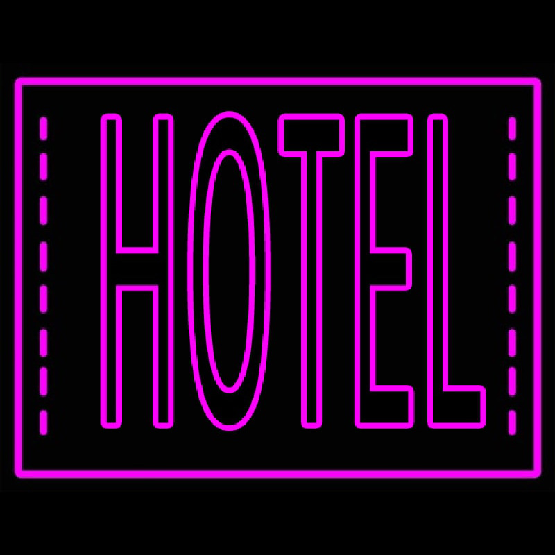 Pink Hotel Neonkyltti