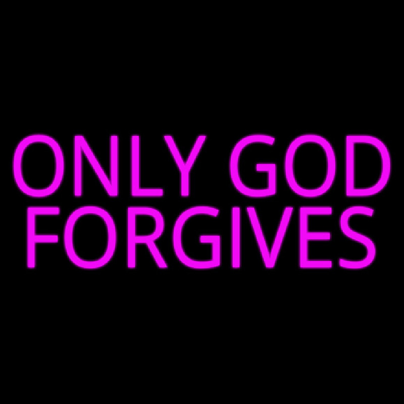 Pink Only God Forgives Neonkyltti