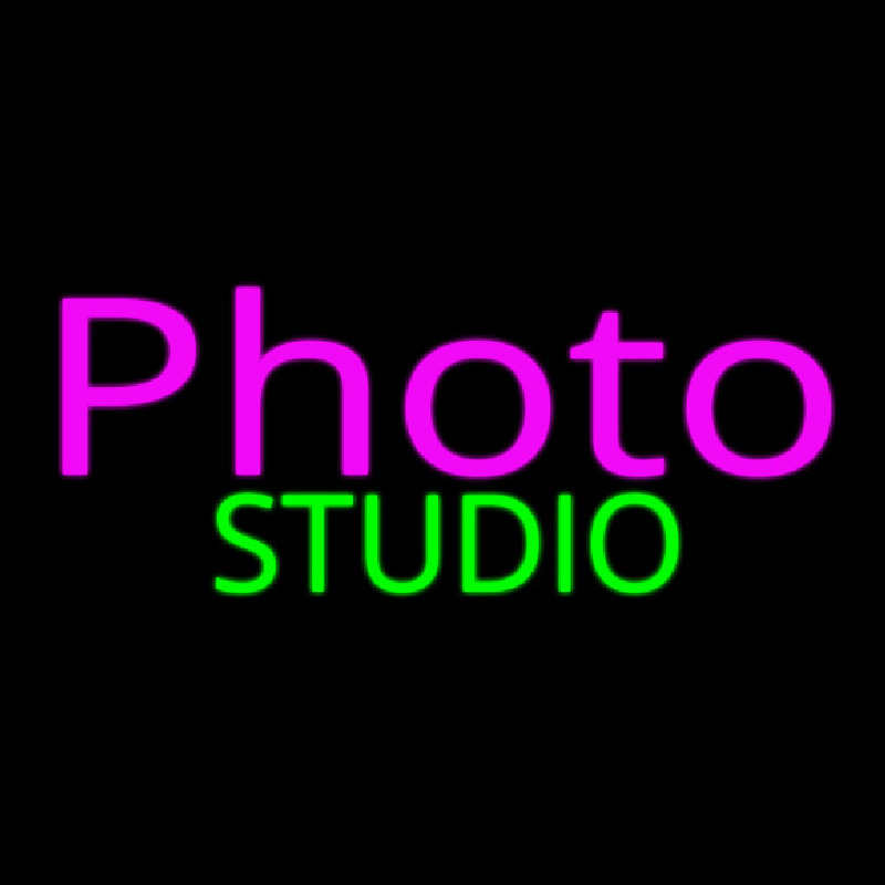 Pink Photo Studio Neonkyltti