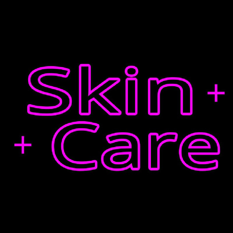 Pink Skin Care Neonkyltti