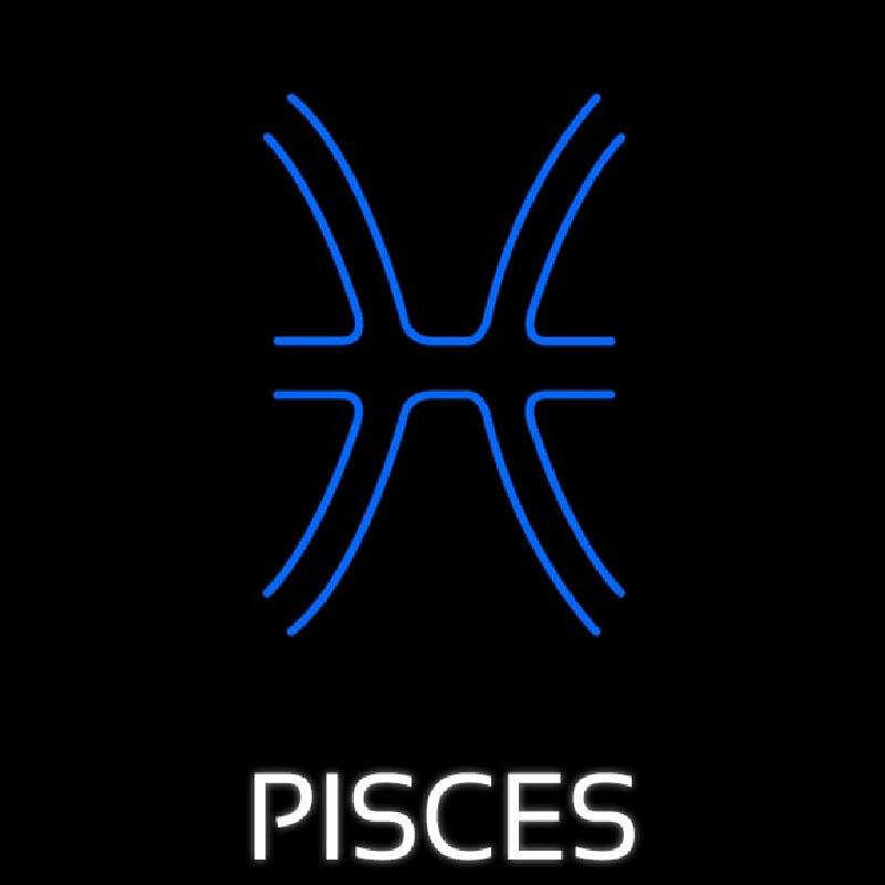 Pisces Icon Neonkyltti