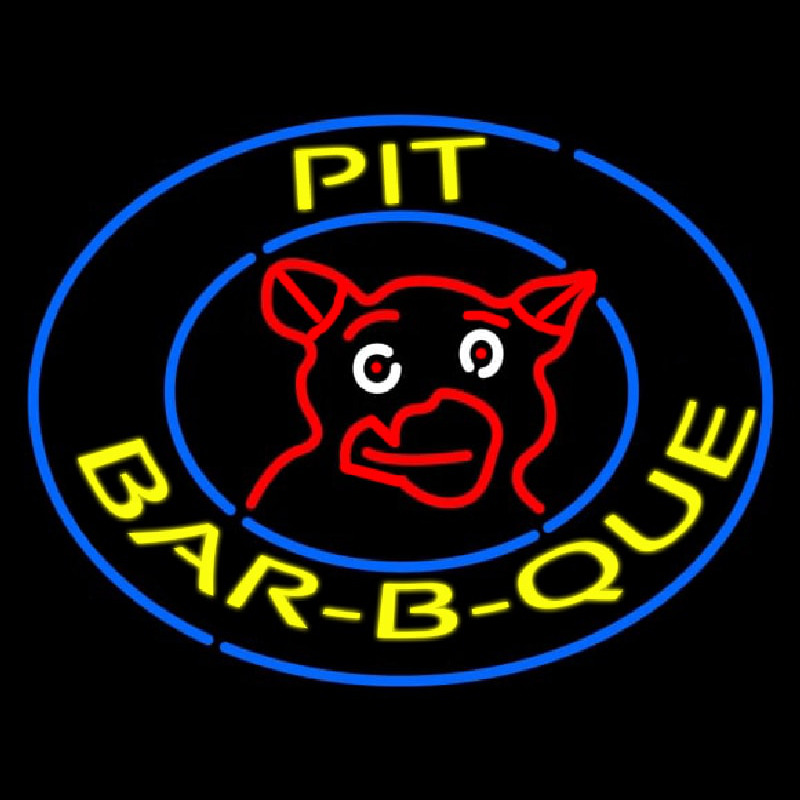 Pit Bbq Neonkyltti