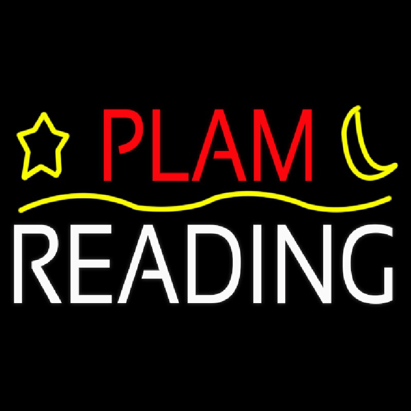 Plam Reading Neonkyltti