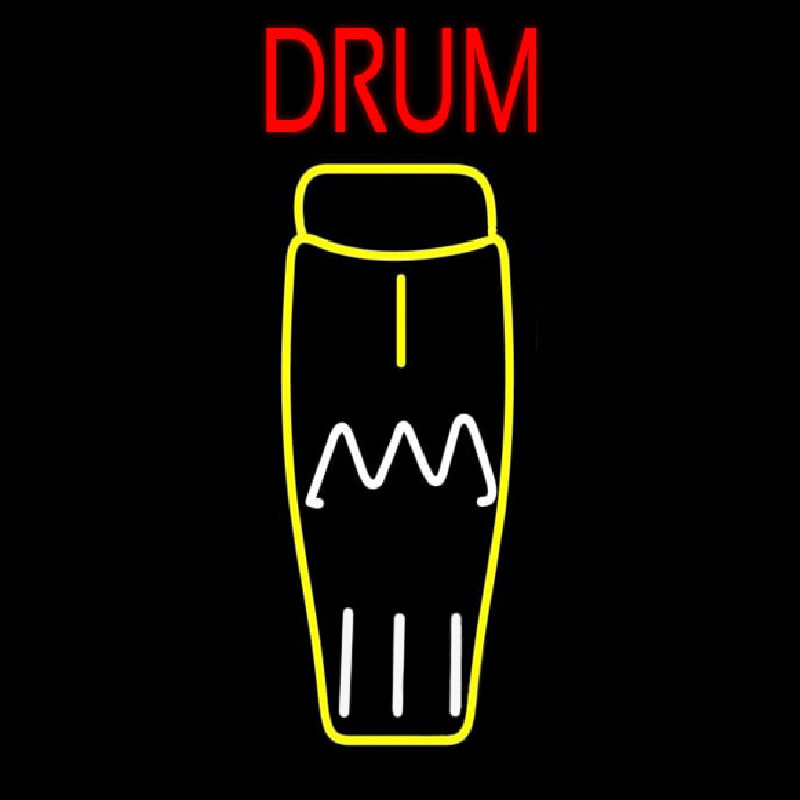 Play Drum 2 Neonkyltti