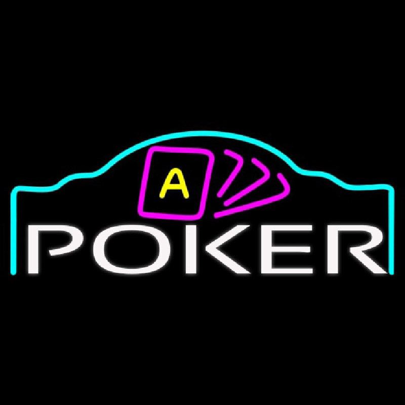 Poker King 6 Neonkyltti