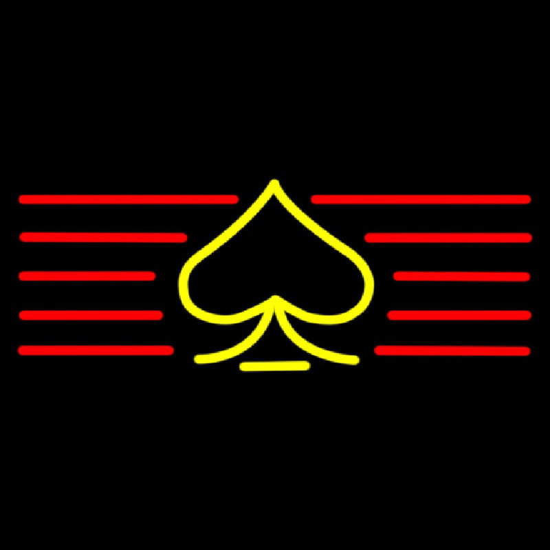 Poker Symbol 3 Neonkyltti
