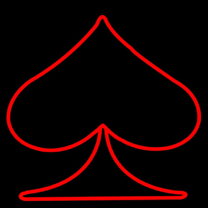 Poker Symbol Neonkyltti