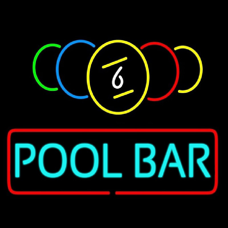 Pool Bar Neonkyltti