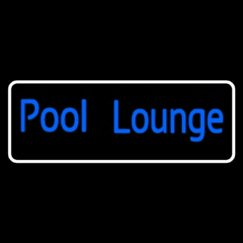 Pool Lounge With White Border Neonkyltti